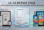 Lu a5 bypass tool interface showing model serial imei ios and activation state fields waiting for device to connect
